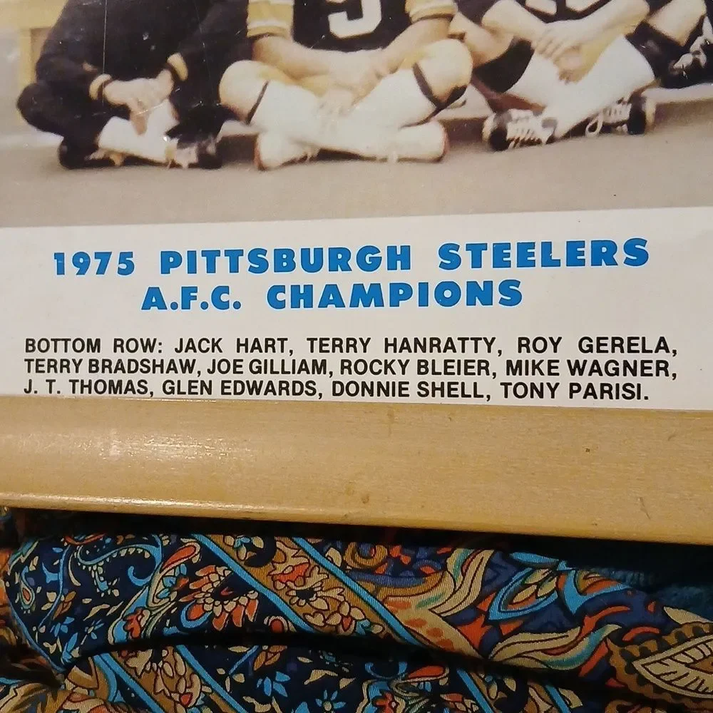 Pittsburgh Steelers 1975 Team Photo Framed Wall Art KS15PM1